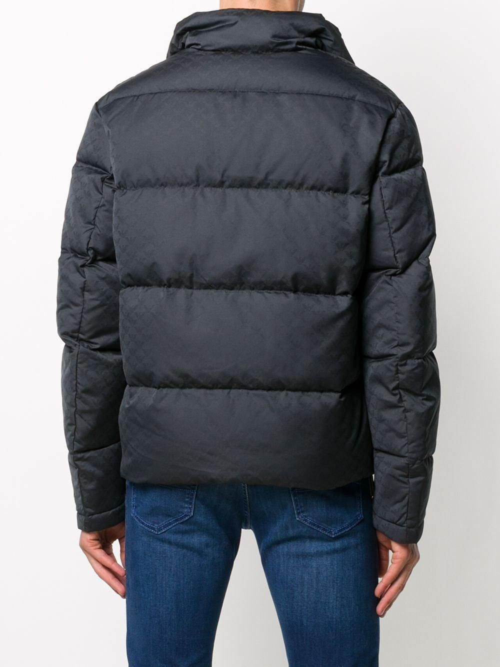 Emporio Armani Synthetic Puffer Down Jacket in Blue for Men - Lyst