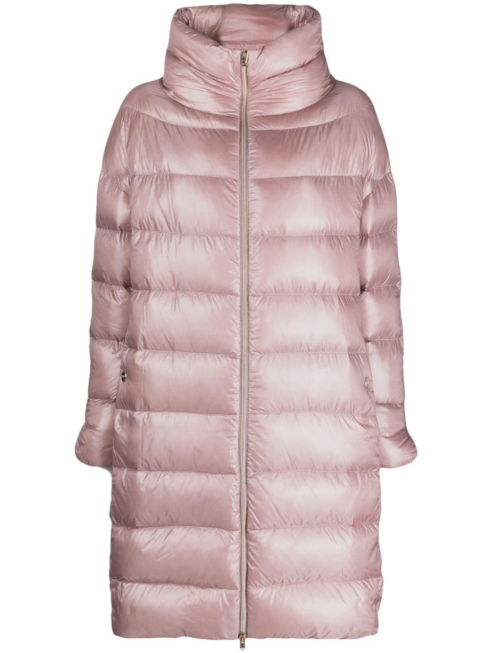Herno Matilde Down Puffer Coat in Pink | Lyst