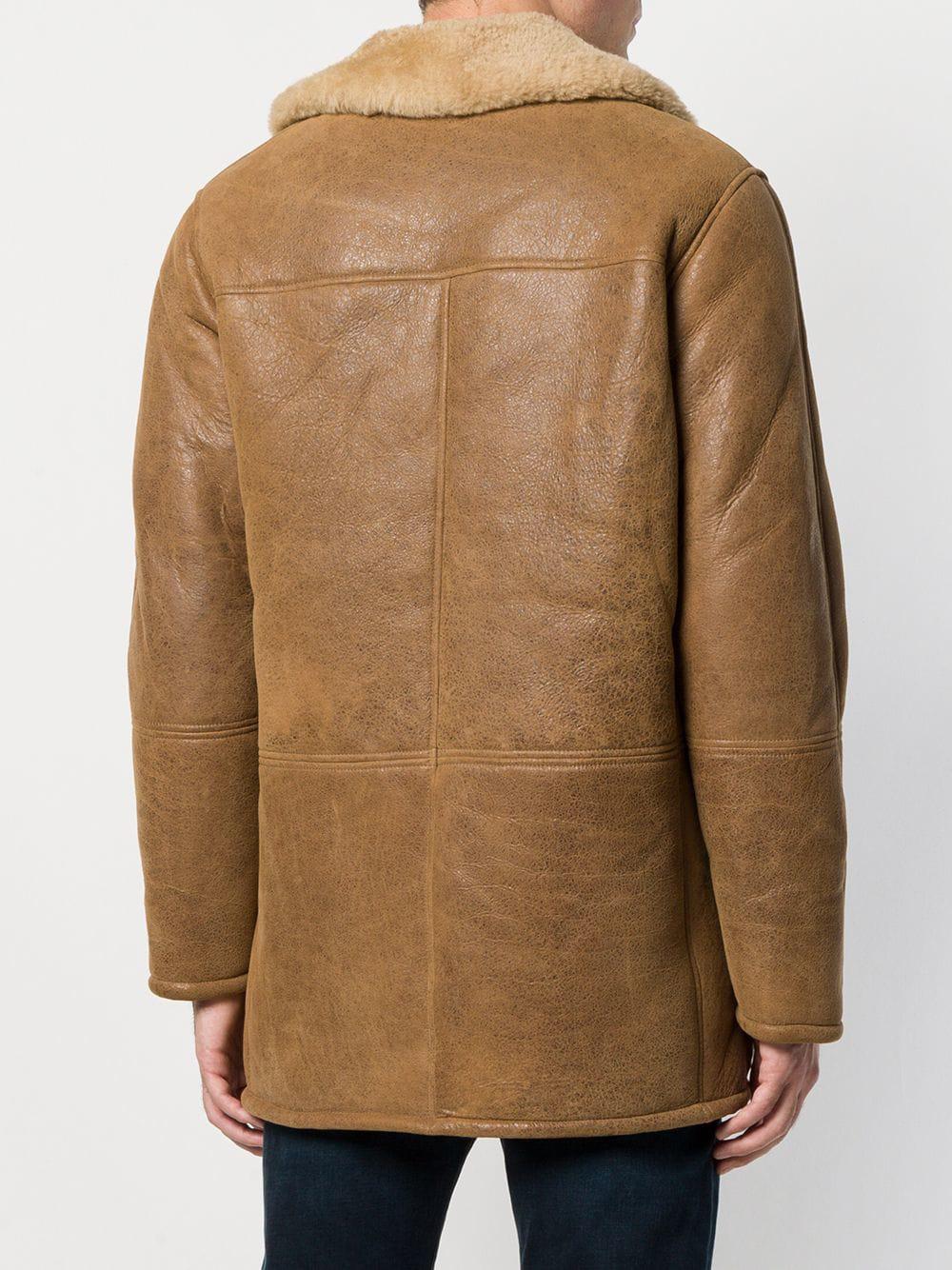 levi's shearling ranch coat