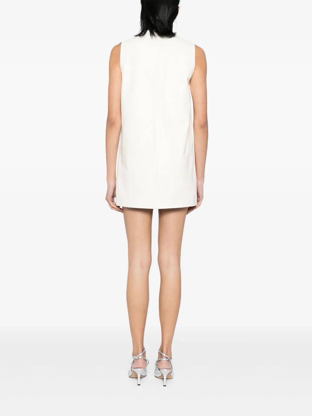 Cynthia Rowley Downtown Leather Dress in White | Lyst Cynthia Rowley Downtown Leather Dress in White | Lyst