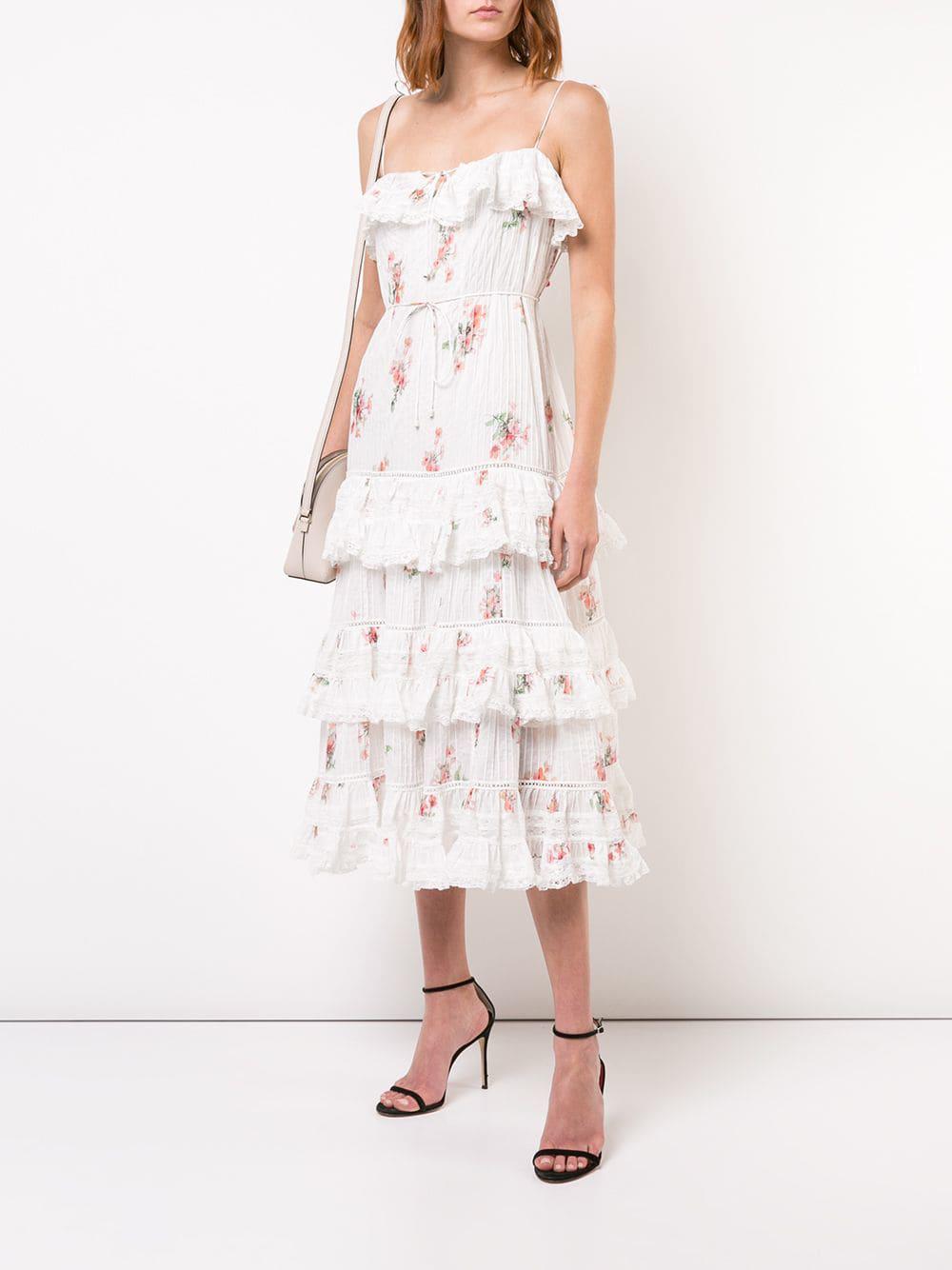 zimmerman white floral dress