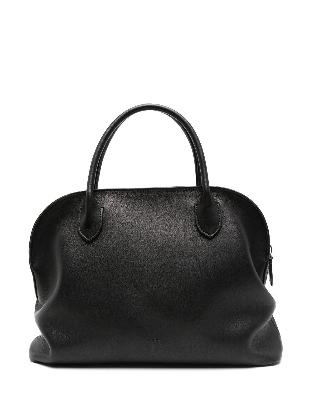 The Row Agnes Tote Bag in Black | Lyst