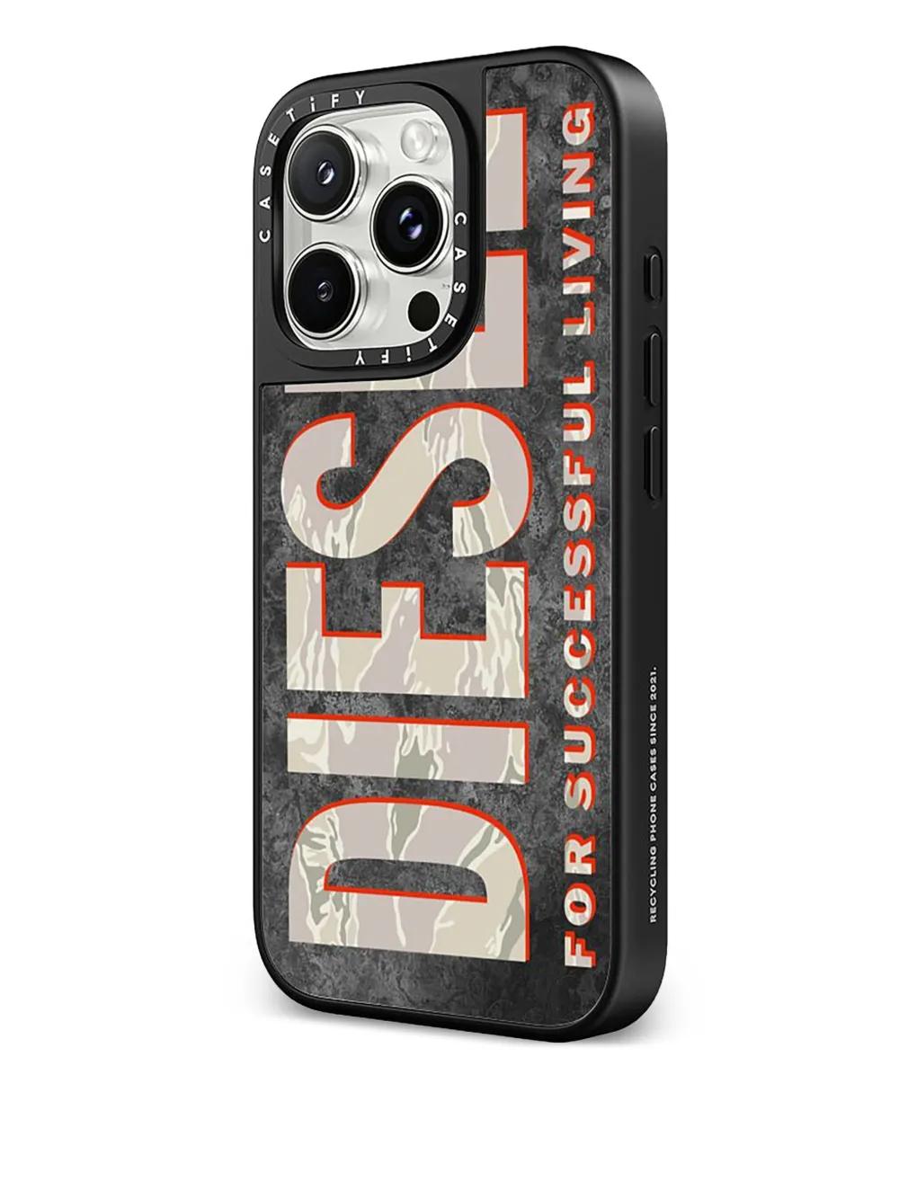 iPhoneアクセサリー DIESEL+CASETIFY IPHONE CASE 16 PRO MAX DIESEL X Casetify Moulded Iphone 16 Pro Max Case in Black | Lyst