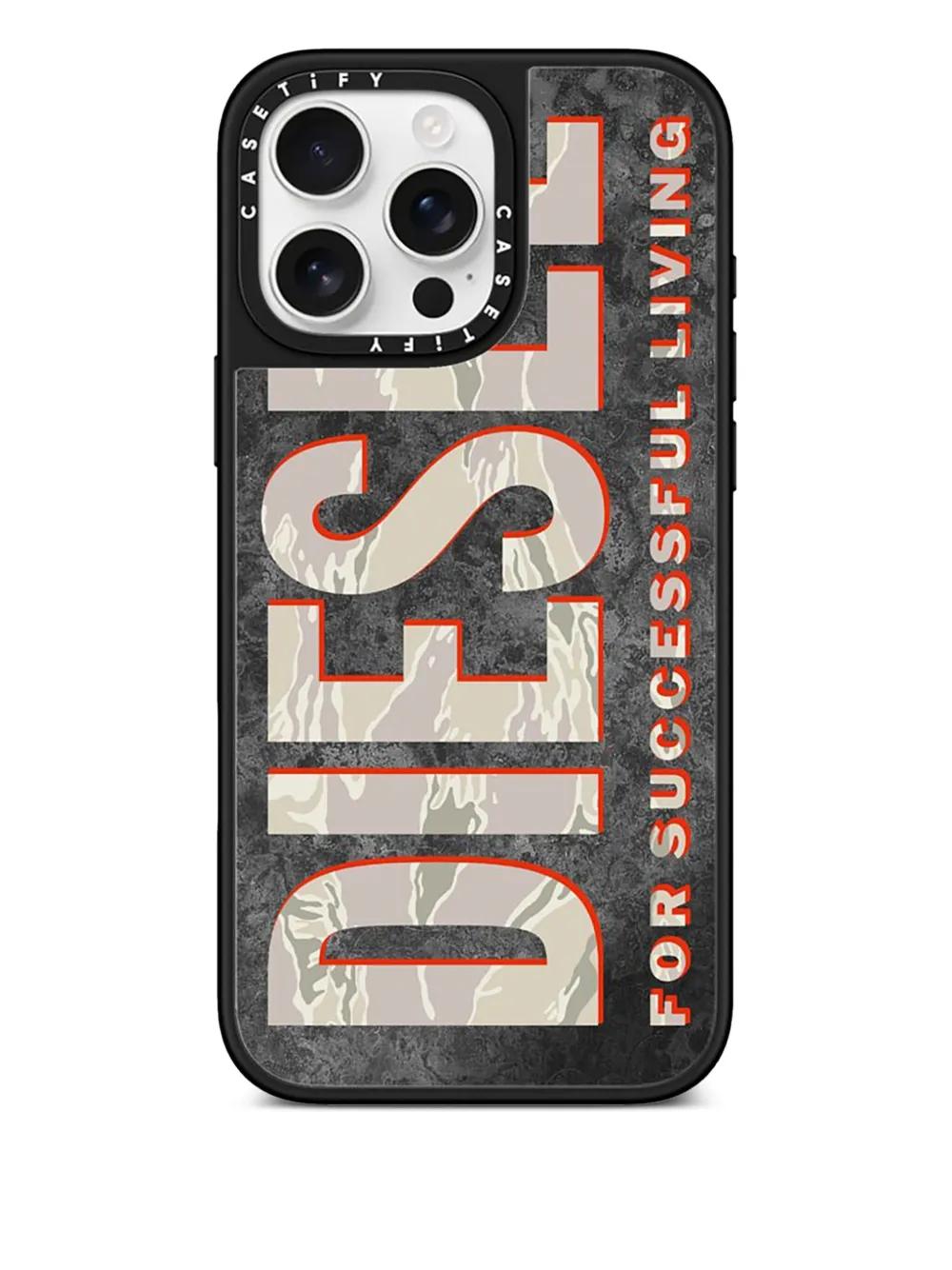 DIESEL×CASETiFYコラボ iPhone16ProMax用 DIESEL X Casetify Moulded Iphone 16 Pro Max Case in Black | Lyst