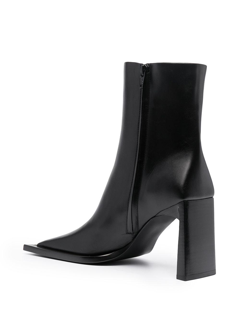 balenciaga square toe boots