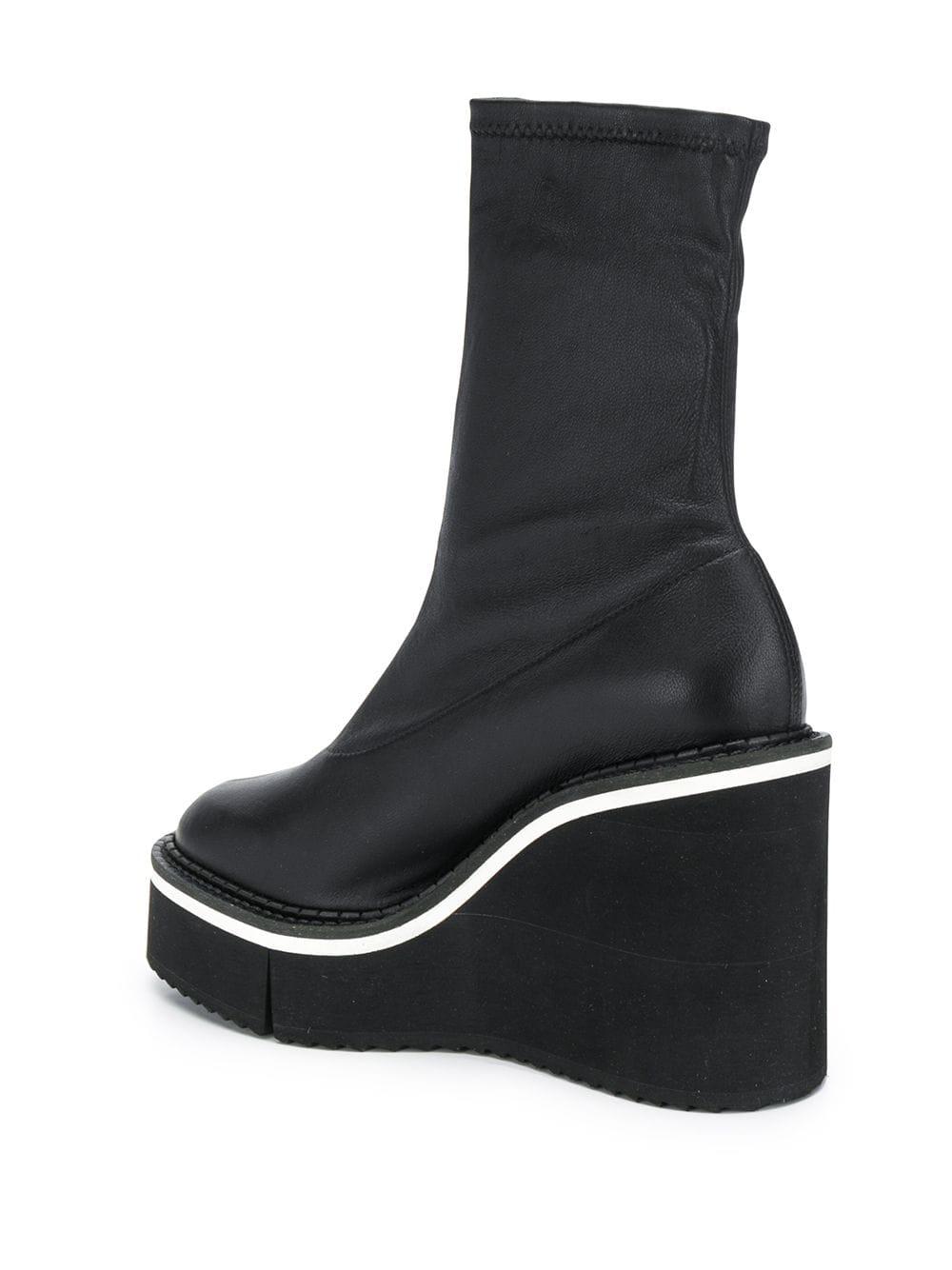 Robert Clergerie Leather Bliss Boots in Black | Lyst