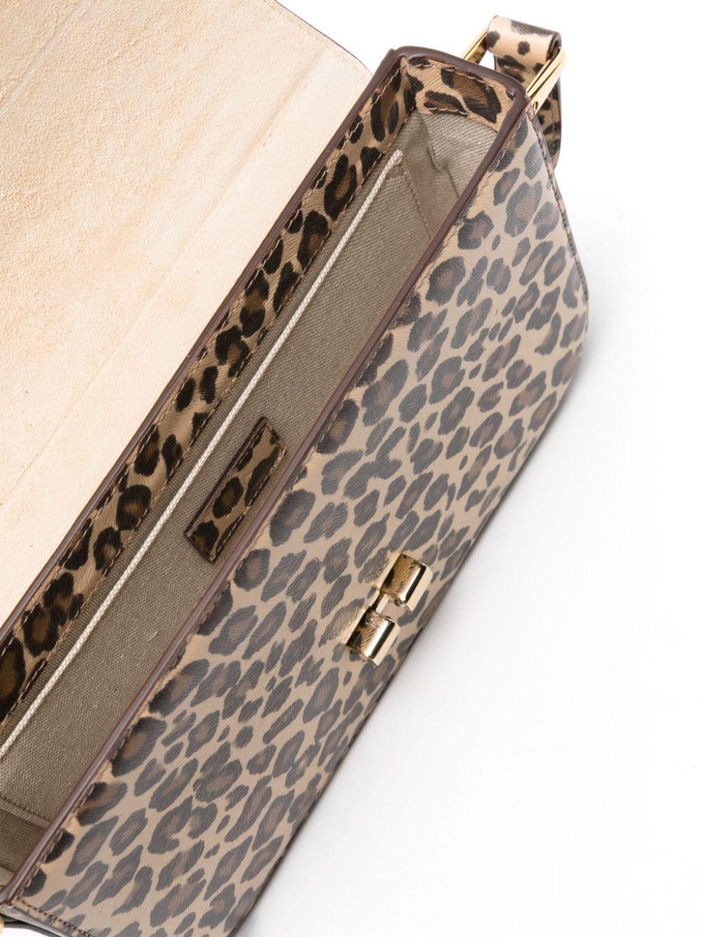 【送料&関税込】A.P.C. Grace Leopard Printed Clutch Bag A.P.C. Grace Leopard-Print Crossbody Bag in Natural | Lyst