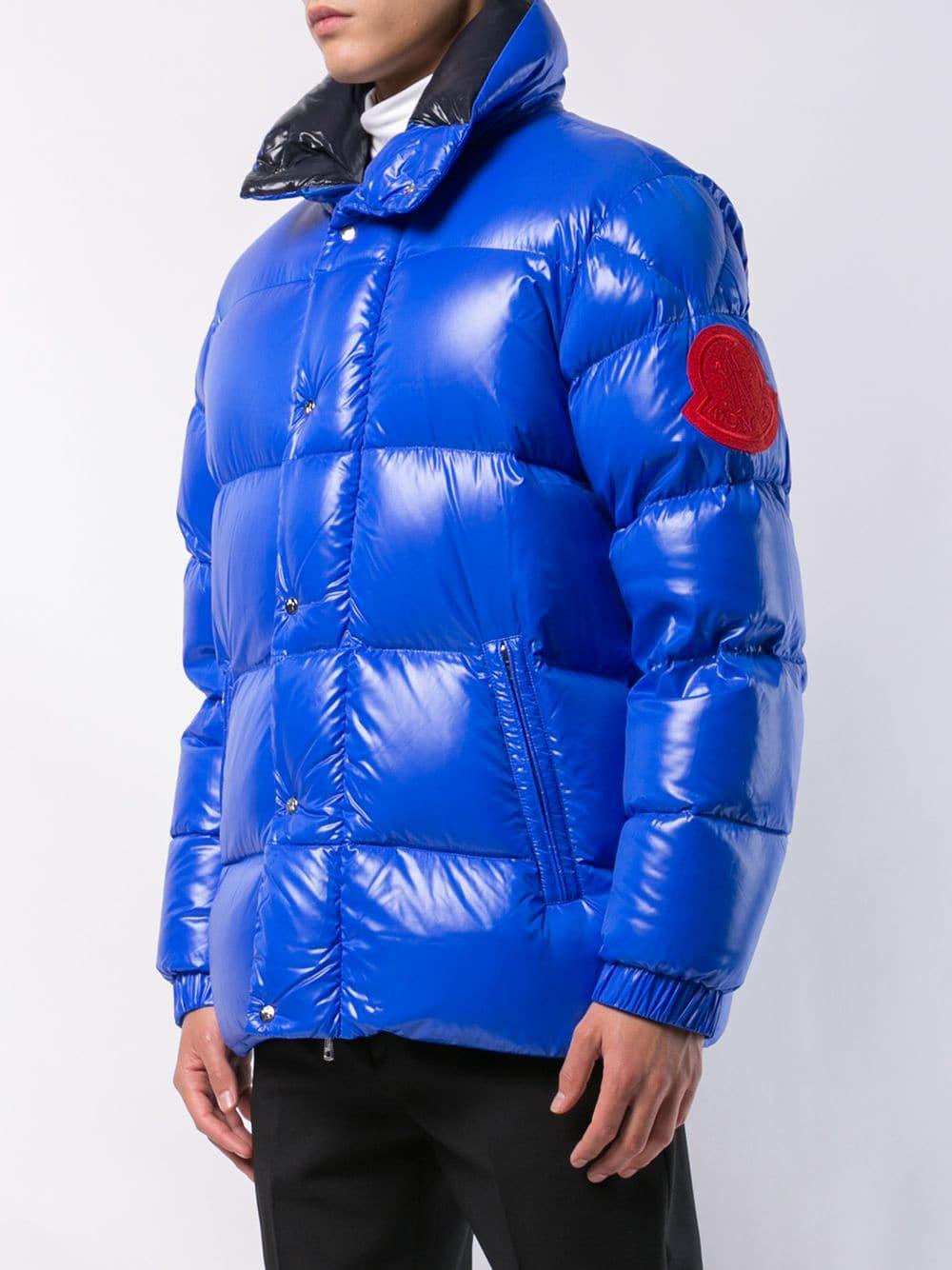 Moncler 2 1952 Dervaux Padded Jacket in Blue for Men | Lyst