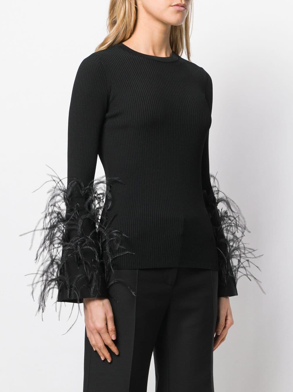 Valentino Synthetic Ostrich Feather 