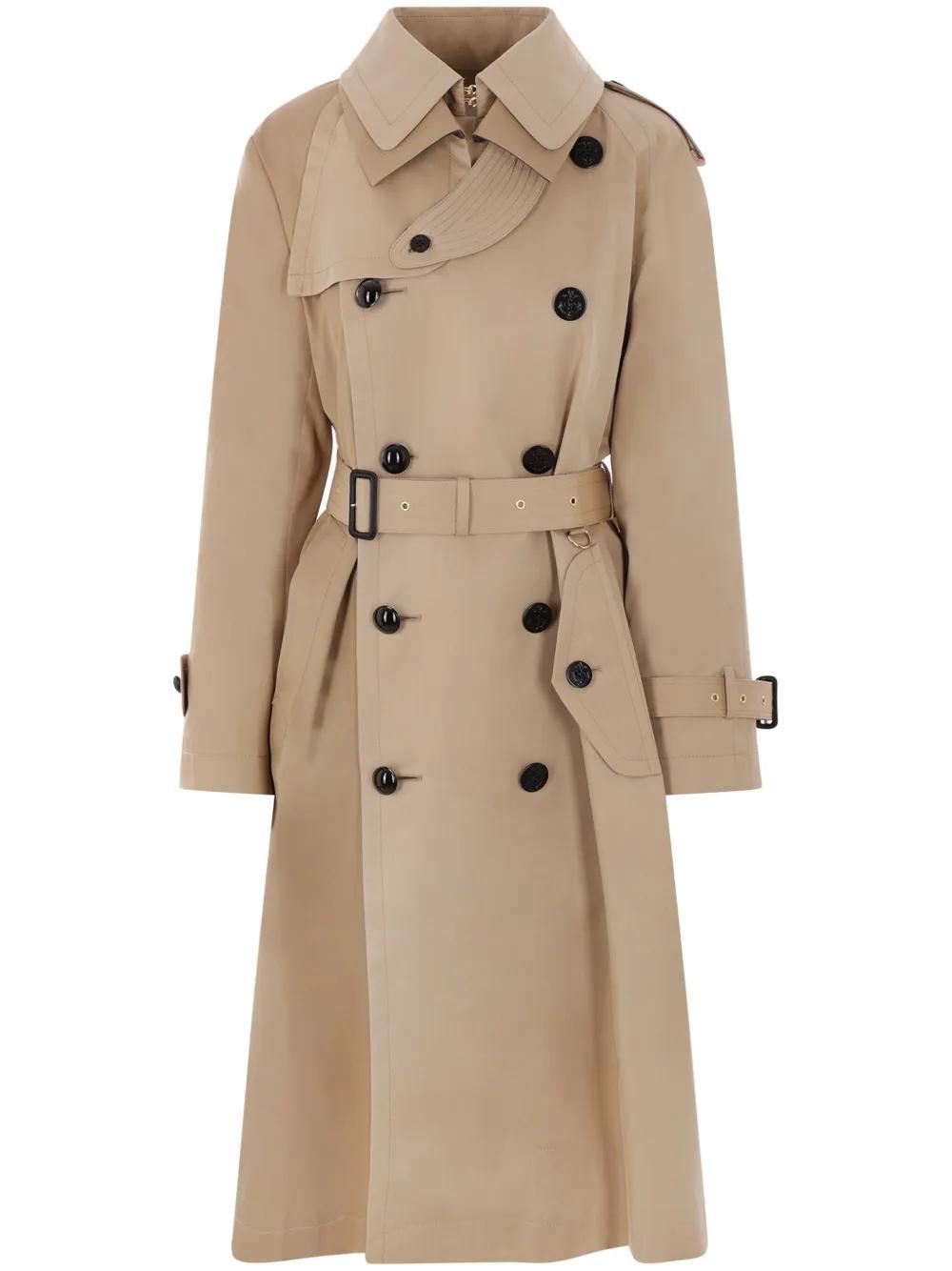 トレンチコート sacai SS24 Dress insert trench coat (2407239 651) sacai Dress insert trench coat (sacai/コート) 2407239651
