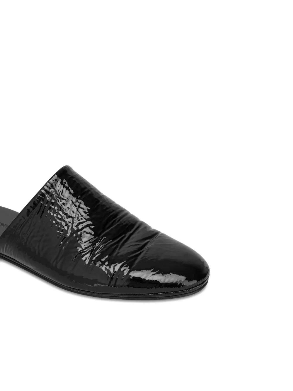 Alberta Ferretti Leather Mules in Black Lyst UK