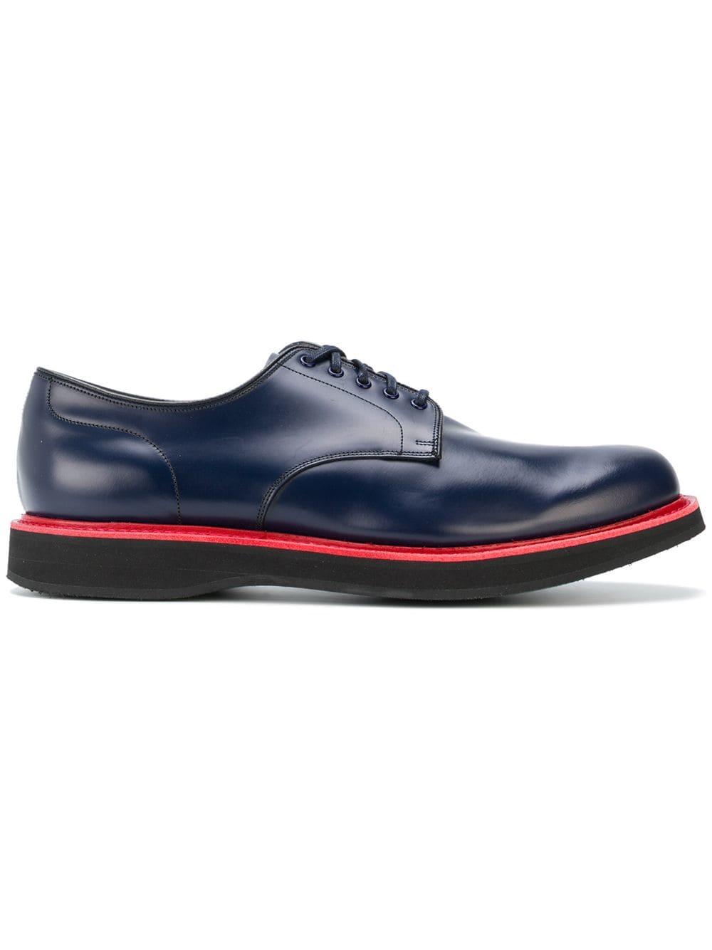 Church�s Leather Leyton 5 Laceup Shoes in Blue for Men Lyst