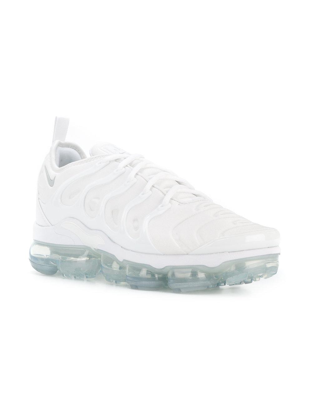 Nike Air Vapormax TN 2018 Plus TN Running Shoes Men White All - Sepsale