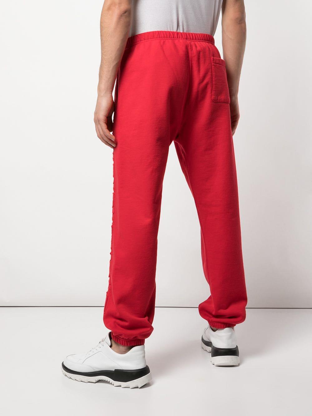 Supreme Cotton Embroidered Logo Track Pants for Men - Lyst