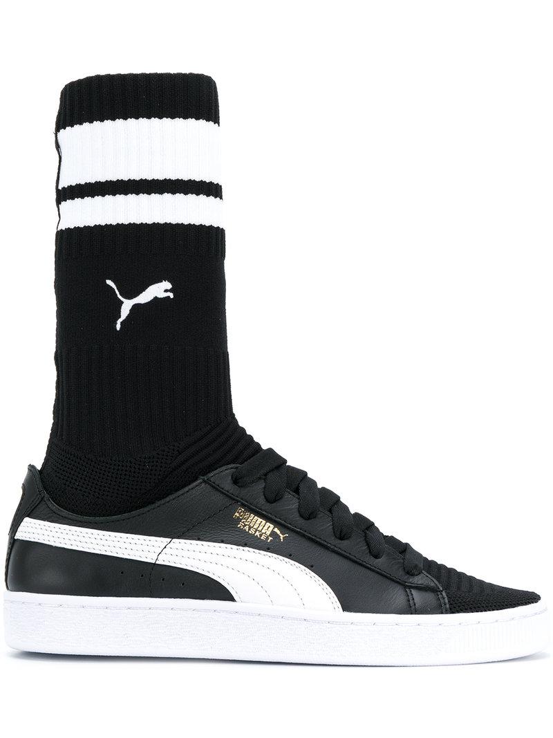 Lyst - Puma Sock Sneakers in Black for Men