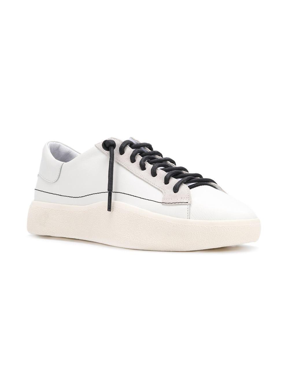 Y-3 Tangtsu Lace Sneakers in White for Men | Lyst