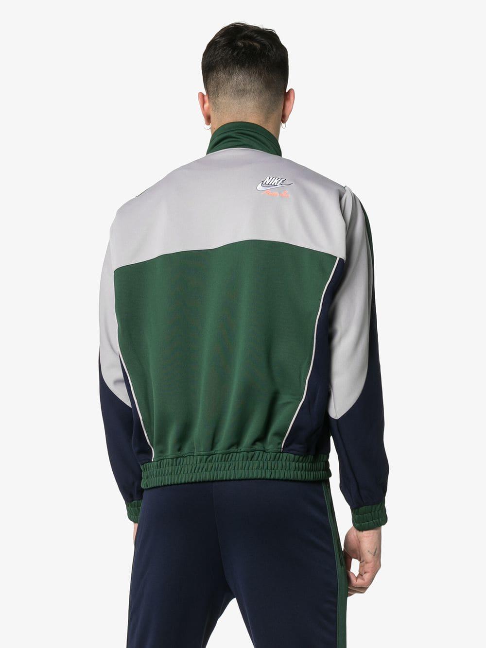 Nike X Martine Rose K Track Jacket in Green for Men | Lyst UK