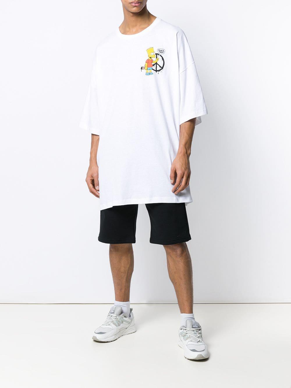 off white oversized shirt