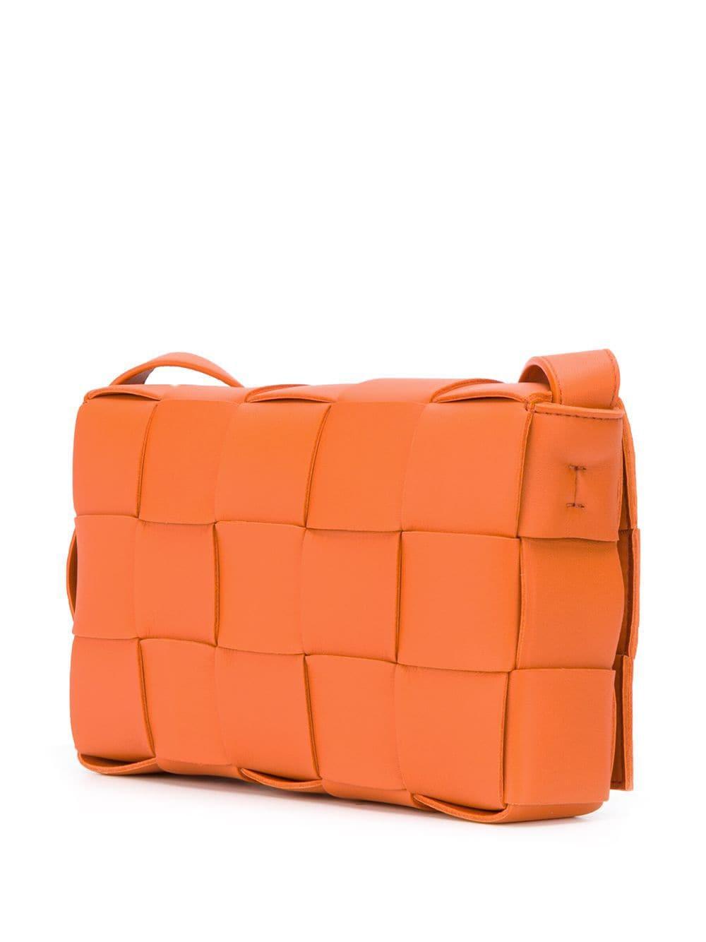 orange bottega veneta bag