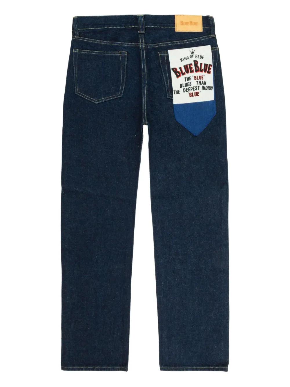 blue blue Japan　モヘア　ポンチョ　ほぼ新品 BLUE BLUE（ブルーブルー） マルチデニム ポンチョ スタンド
