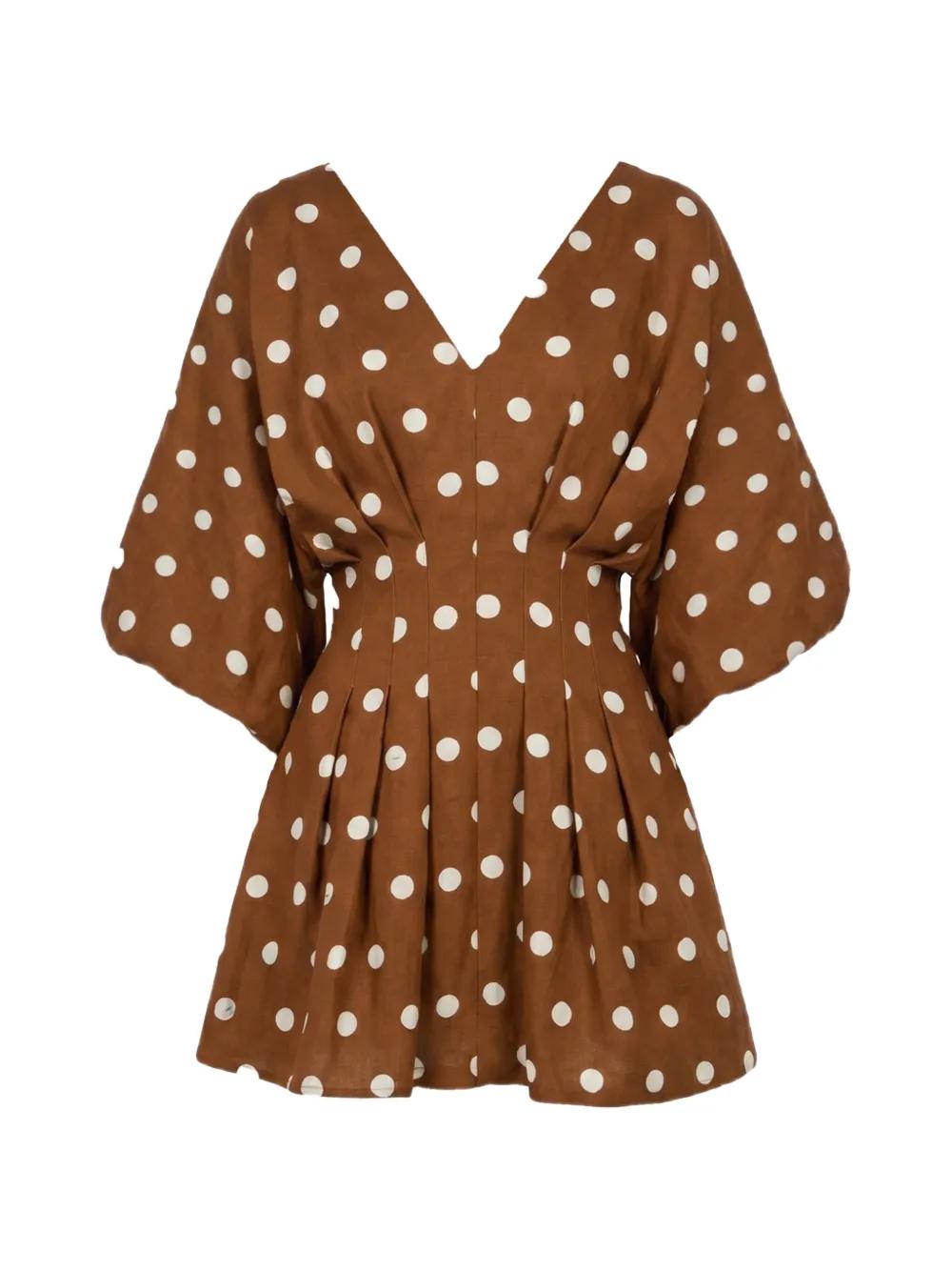 princess polly baby blue dress Brown Polka Dot Dresses for Women - Up to 30% off