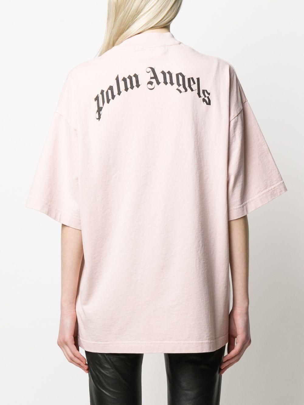 palm angels t shirt pink bear