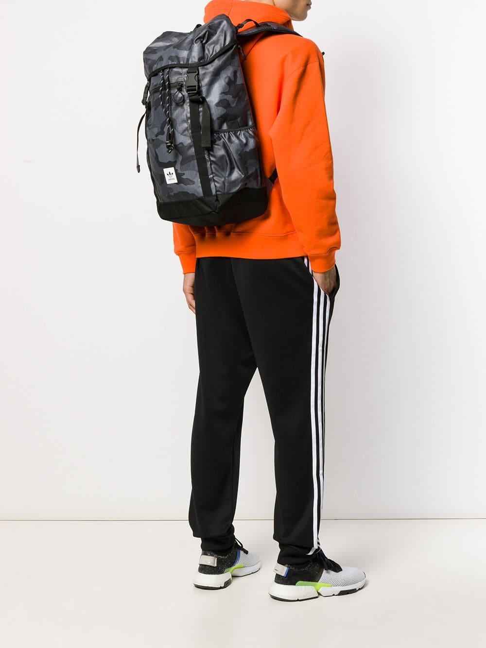 Mochila Top Loader adidas de hombre de color Gris | Lyst