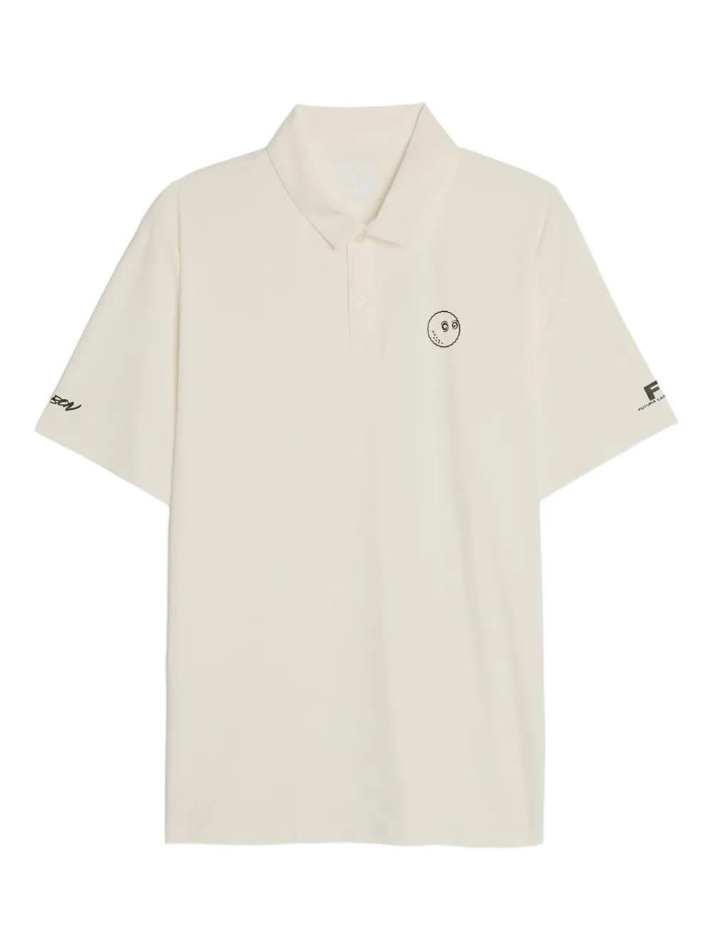 Malbon Golf X Futura Performance Polo Shirt in White for Men