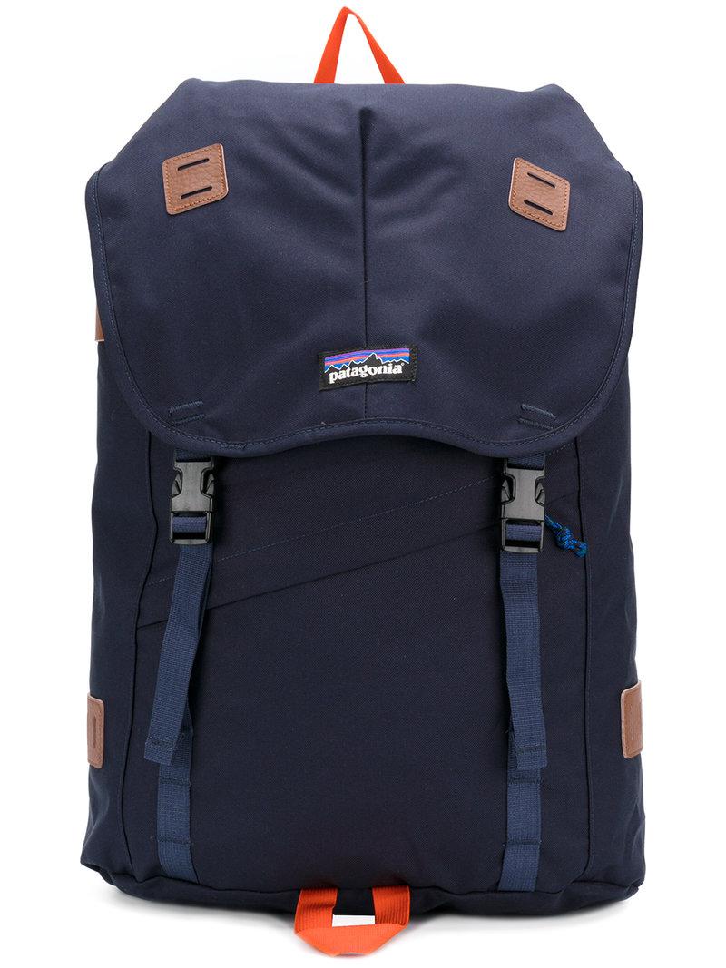 Patagonia Drawstring Fastening Backpack in Blue for Men | Lyst
