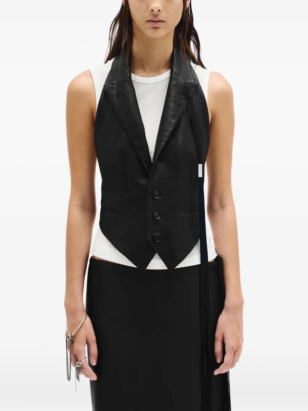 Ann Demeulemeester 　ジレ　ベスト レディース Ann Demeulemeester ベスト、ジレ | オンライン