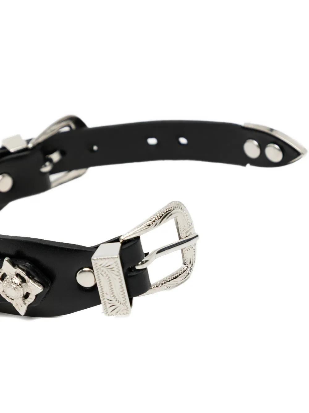 TOGA TOO Buckle-Fastening Bracelet in White | Lyst