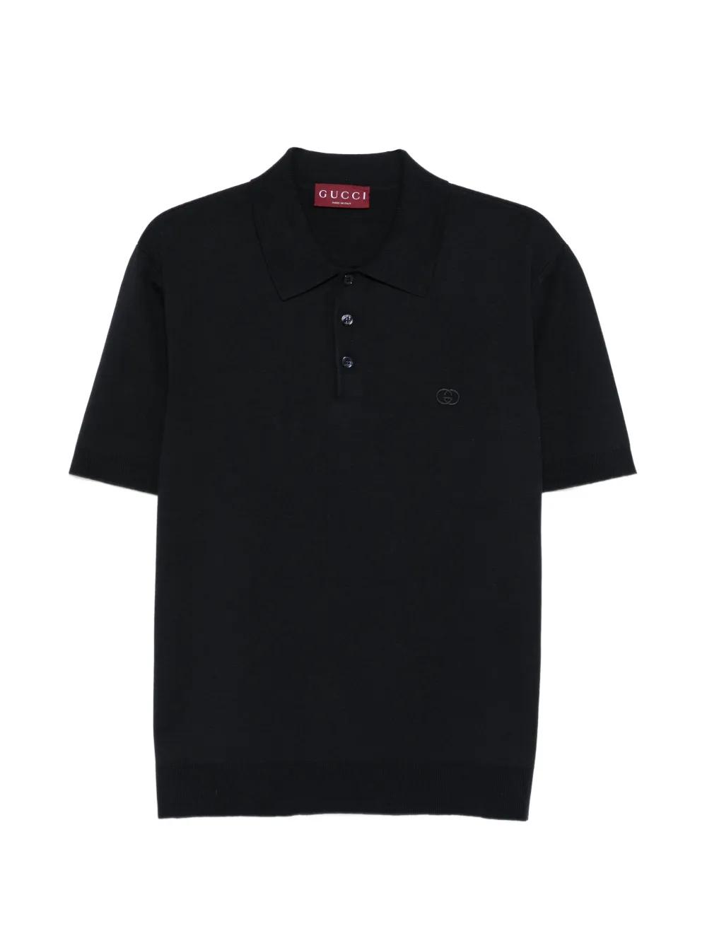 gucci-blue-Short-Sleeve-Polo-