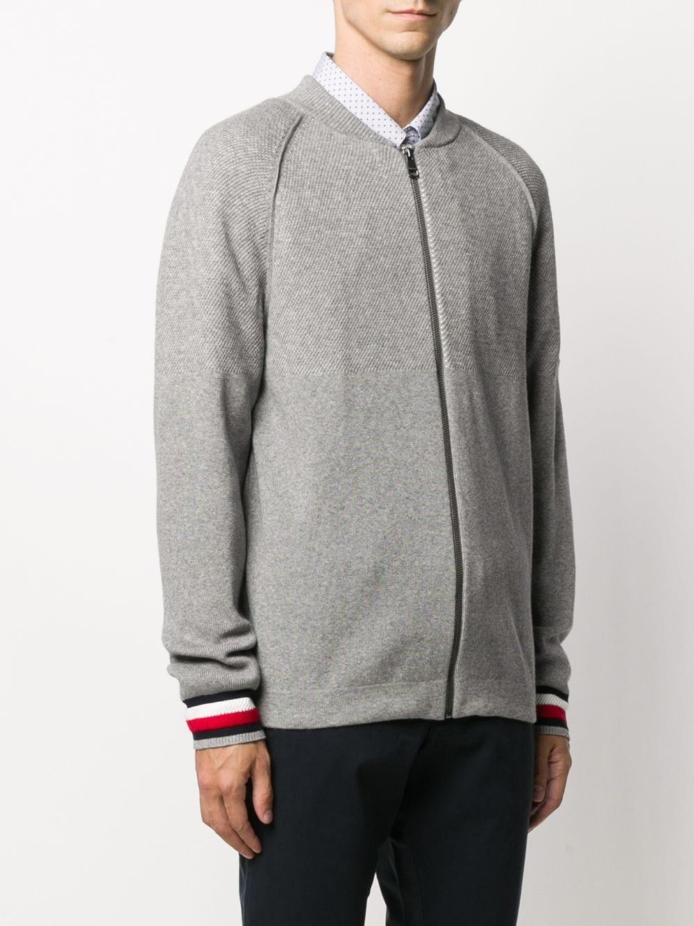 tommy hilfiger grey cardigan