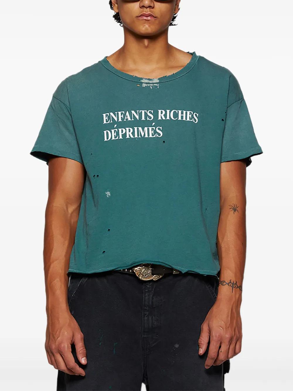 Enfants Riches Deprimes Gwan T-Shirt in Green for Men | Lyst