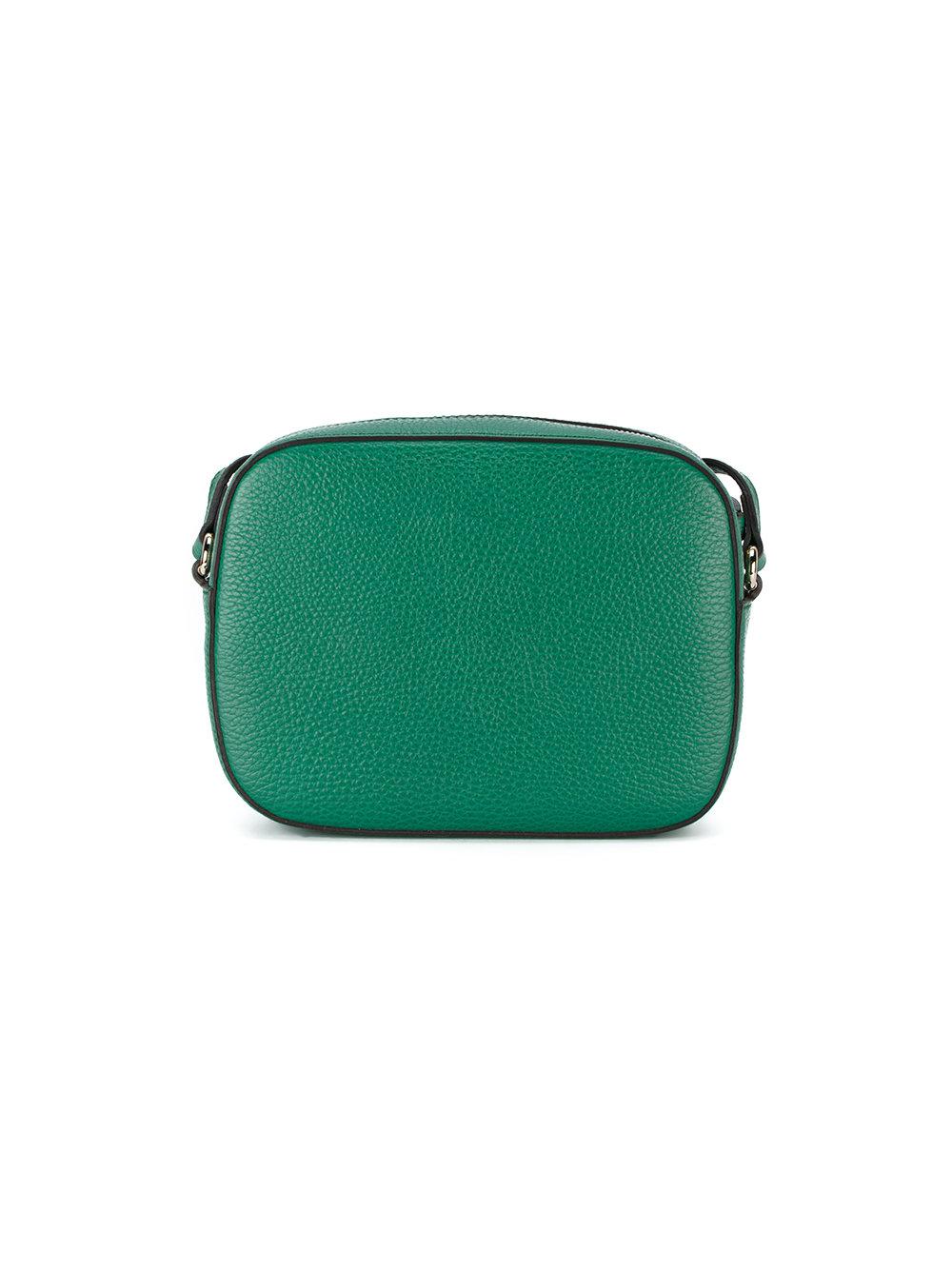 Leather crossbody bag Gucci Green in Leather - 32910158