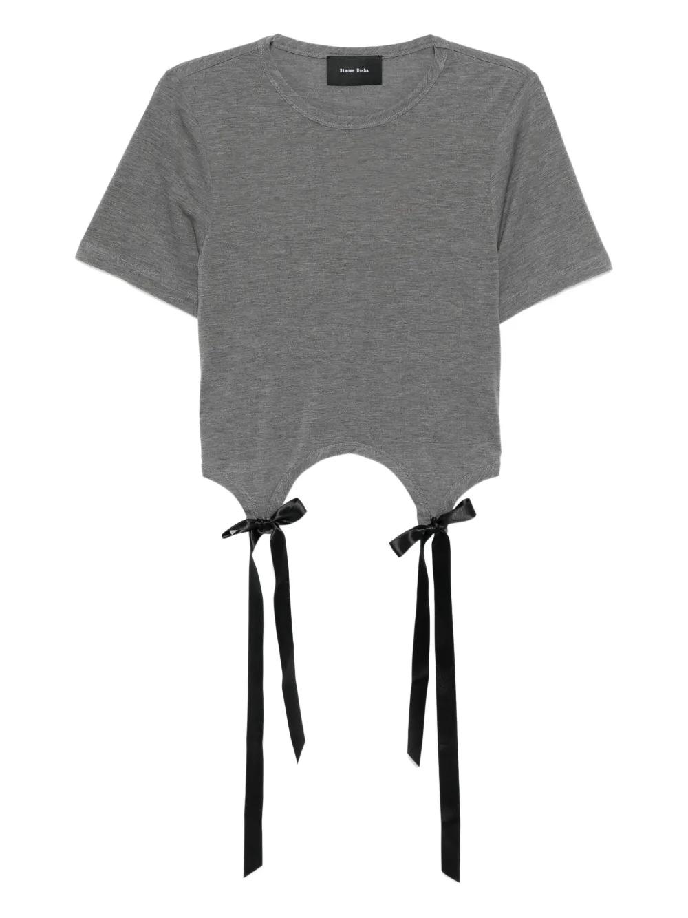Simone Rocha Neiglegee プリント Tシャツ Simone Rocha Neiglegee プリント Tシャツ | ホワイト | FARFETCH JP