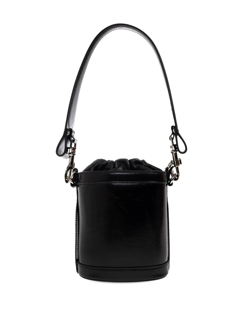 Vivienne Westwood Orb-Embellished Bucket Bag in Black | Lyst