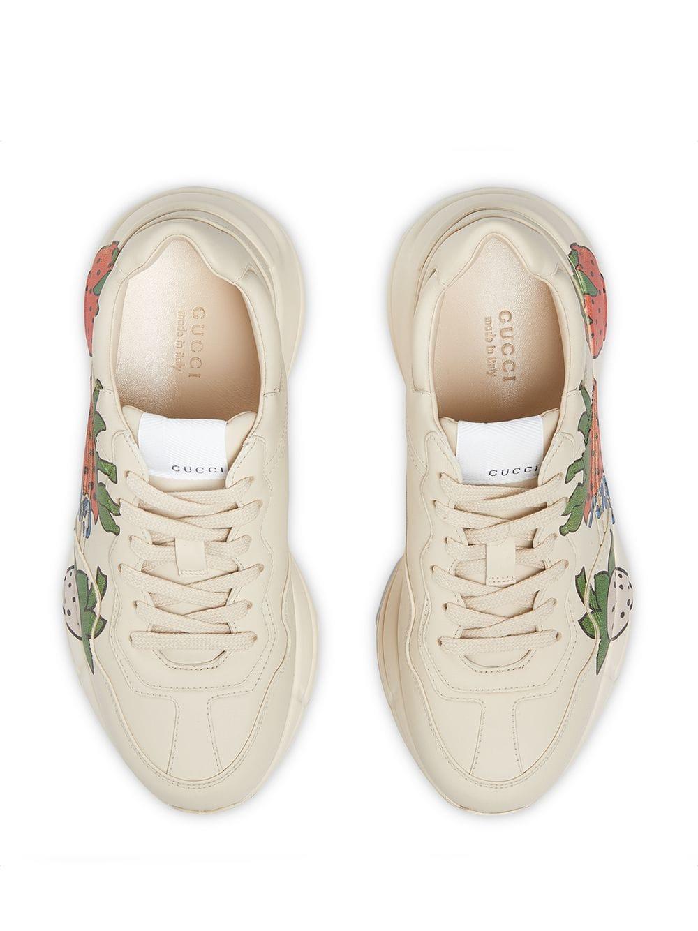 gucci strawberry sneakers