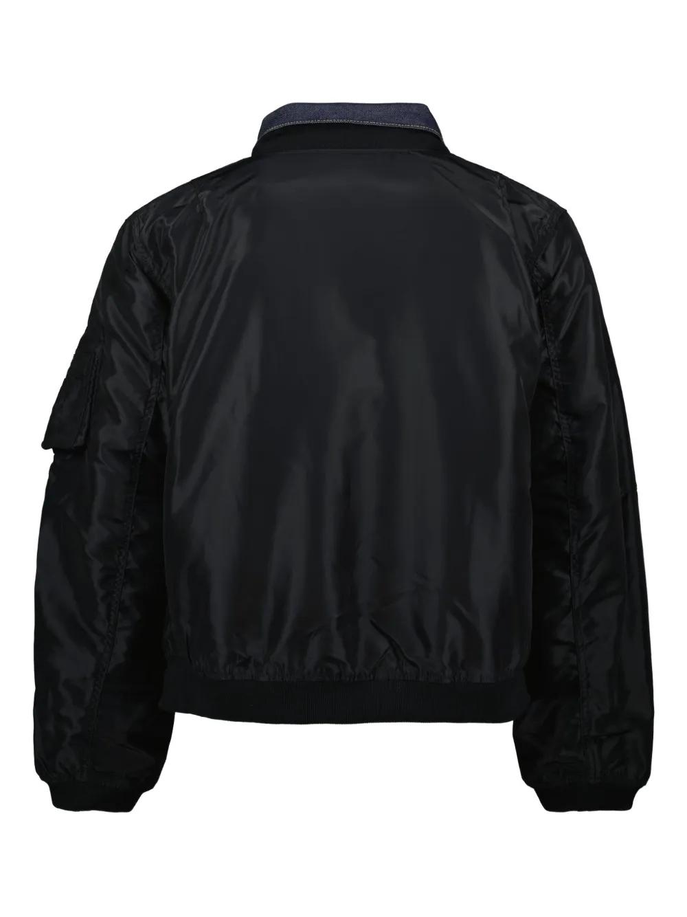 ジャケット SACAI BLACK NYLON CASUAL JACKET sacai Nylon Jacket - Black | Garmentory