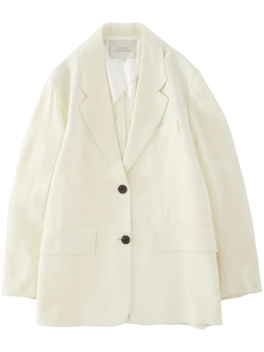 【関税込み】Studio Nicholson オフホワイト Vaner ジャケット STUDIO NICHOLSON(スタジオ ニコルソン)のOUTERWEAR － SHORT