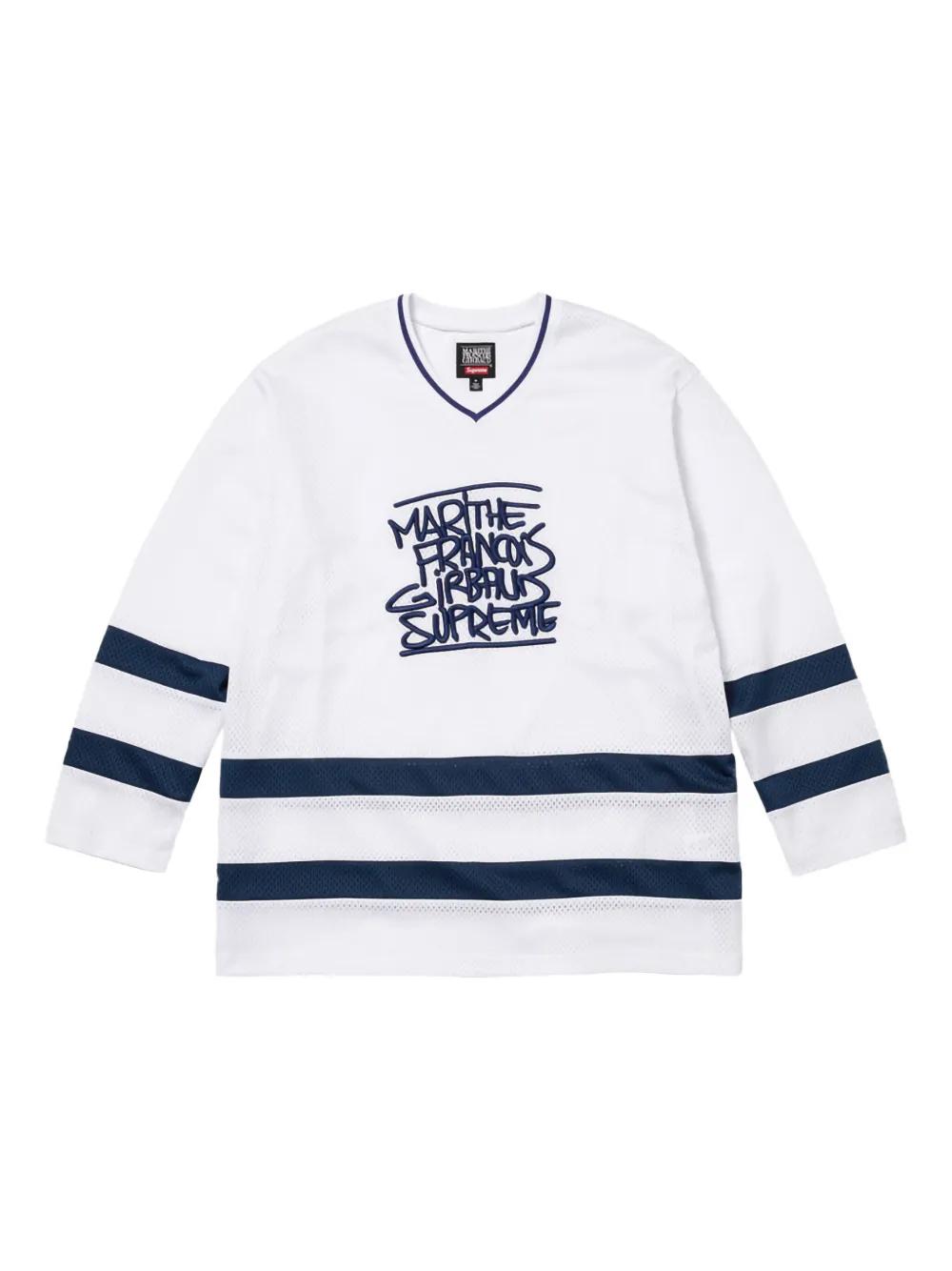 トップス Supreme Marithe Francois Girbaud jersey Supreme X Marithé + François Girbaud Embroidered-Logo Jersey