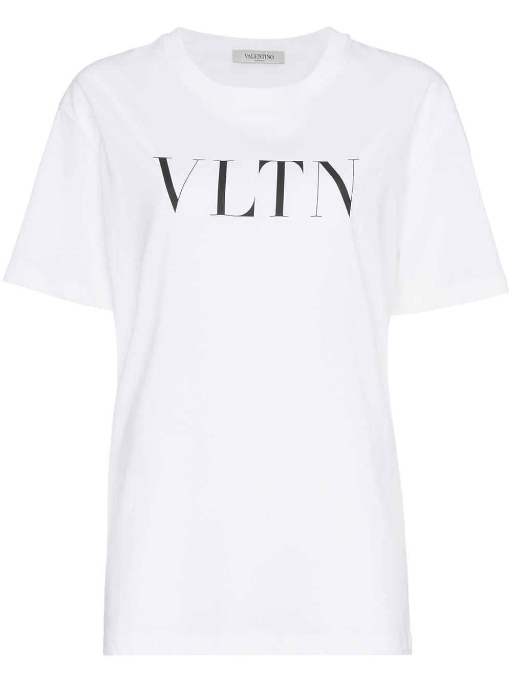 Valentino Cotton White Vltn T-shirt - Save 55% - Lyst