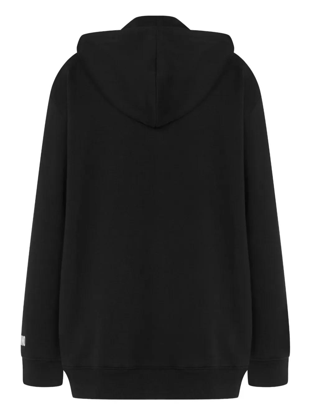 パーカー・フーディ Moschino FW22 SWEATSHIRT WITH LOGO PRINT (17087030_1486) MOSCHINO Logo Hooded Sweatshirt, Grey – OZNICO