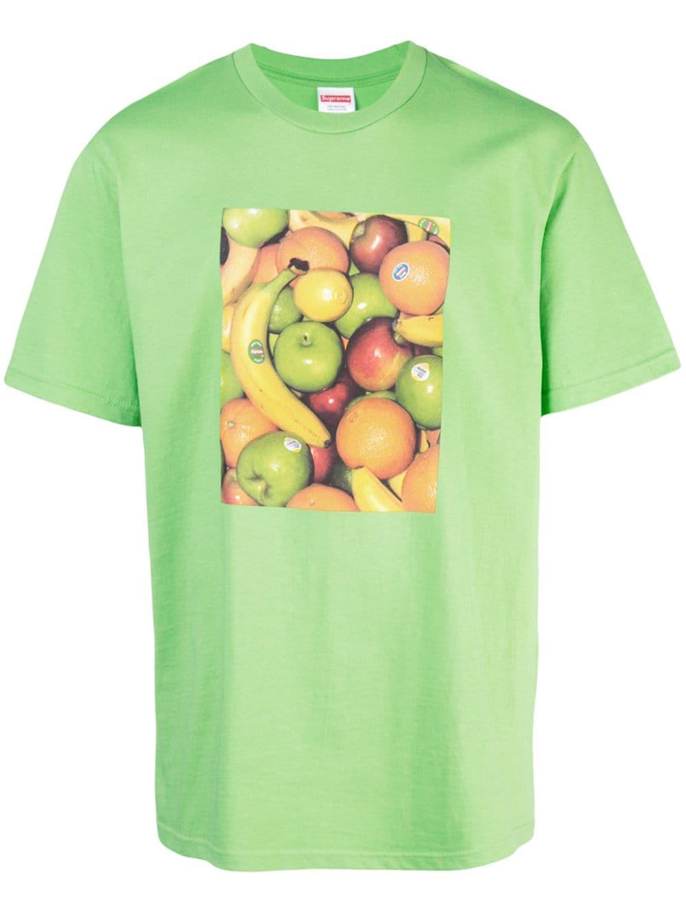 Supreme Fruit Print T-shirt in Green for Men - Lyst