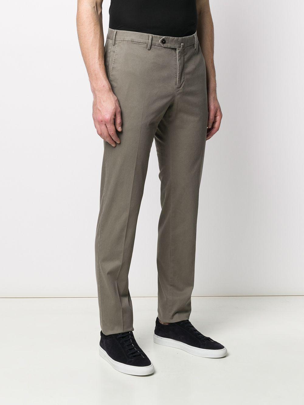 PT01 Cotton Straight-leg Chinos in Grey (Gray) for Men - Save 16% - Lyst