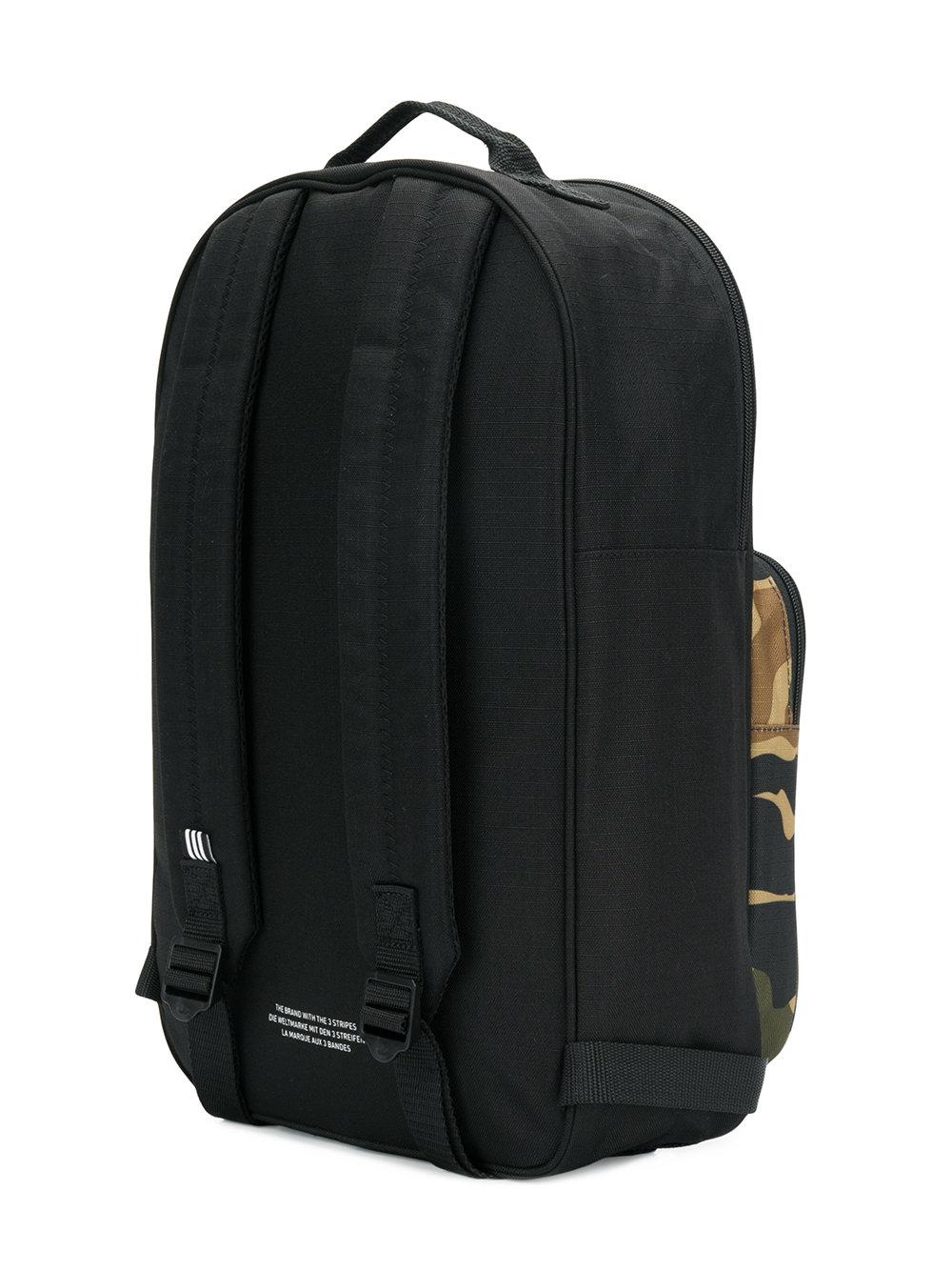 adidas Originals Classic Camouflage Backpack in Black for Men Lyst
