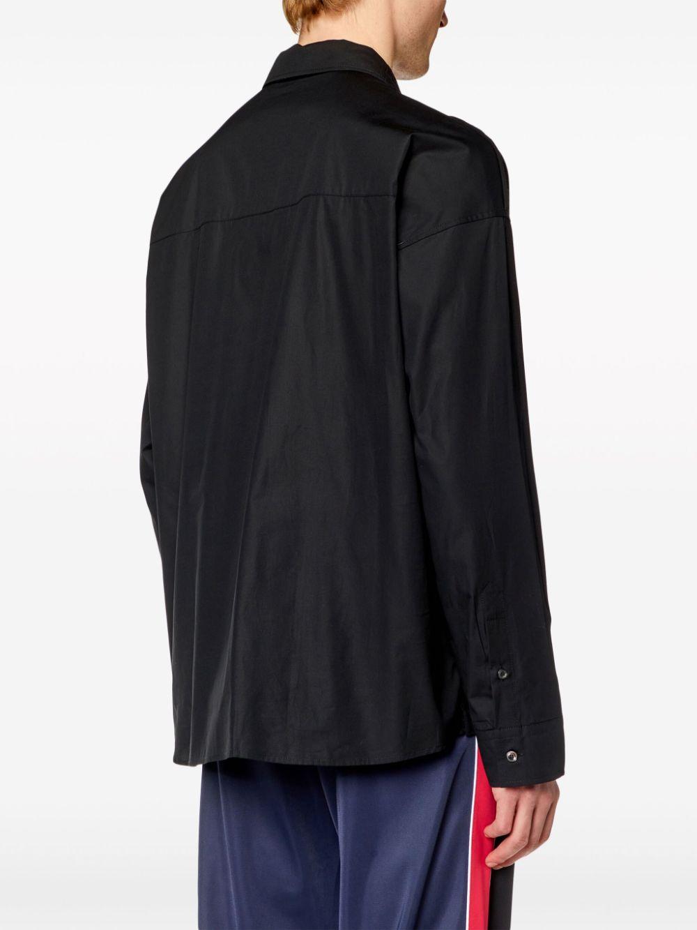 ★DIESEL★ S Gander Half Zip-up Sweatshirt Black A121340KJAN DIESEL S-Gander-R Zip-Up Sweatshirt in Black for Men | Lyst