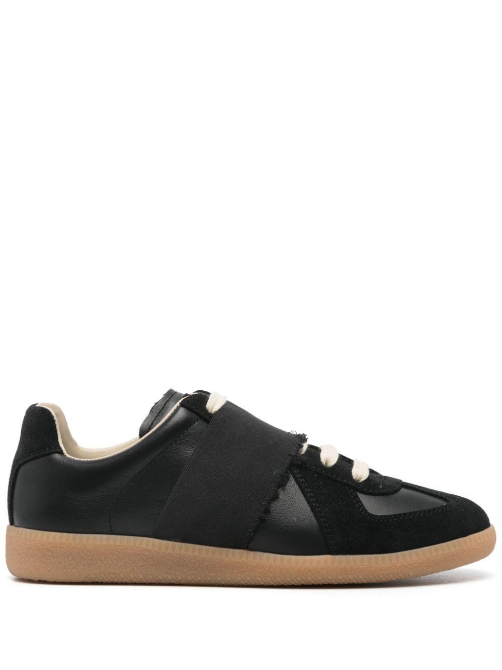 Margiela replica sneakers black hotsell