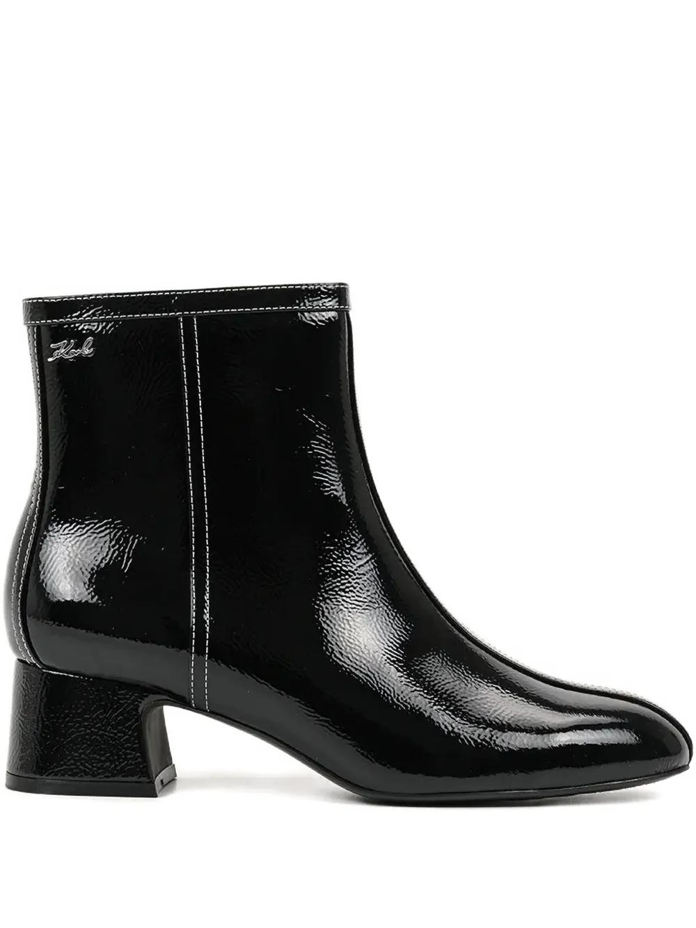 Тechnical Patent Leather Ankle Boots 00000000_zi_0cd518a8-cf78-455e