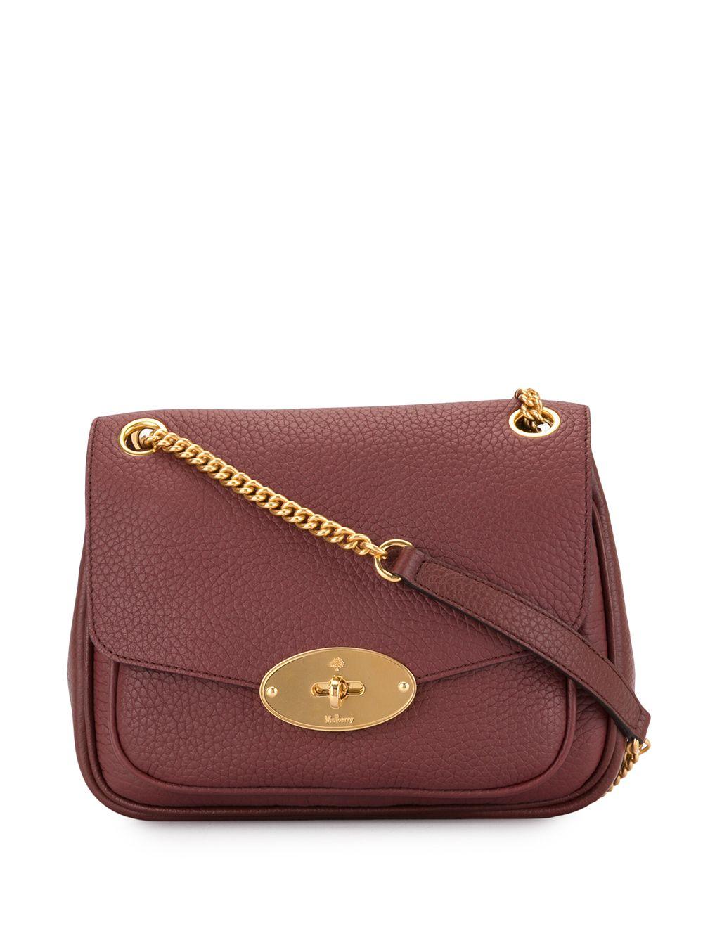 red pink bag